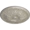 Ekena Millwork Granada Ceiling Medallion (Fits Canopies up to 4 1/4"), Hand-Painted Pearl White, 15 3/4"OD x 5/8"P CM16GAPWS - alternate 2